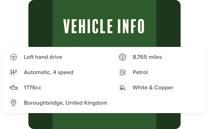 Vehicle info